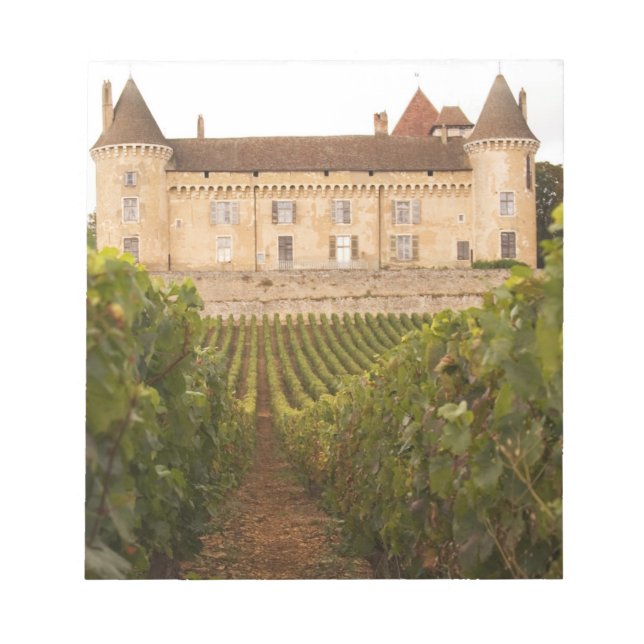 The old medieval Chateau de Rully in the Cote Notepad (Front)