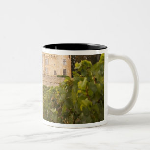 The old medieval Chateau de Rully in the Cote Two-Tone Coffee Mug