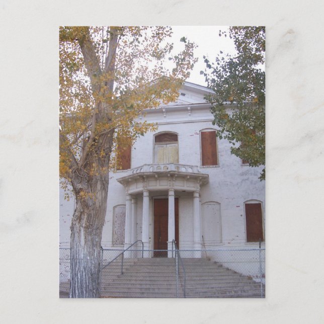 The Old Mineral County Courthouse Postcard (Front)