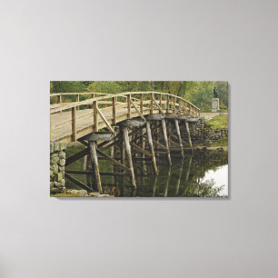 The Old North Bridge, Minute Man National Canvas Print