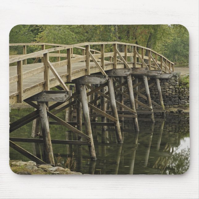 The Old North Bridge, Minute Man National Mouse Pad (Front)