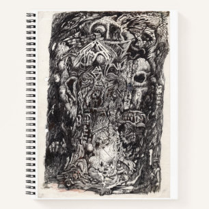 The Old Ones, ink drawing Notebook