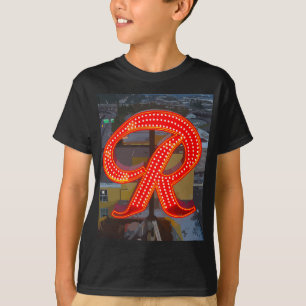 The Old Rainier Brewery Drone Shot  Fitted T-Shirt