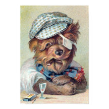 "The Old Rascal" Vintage Dog