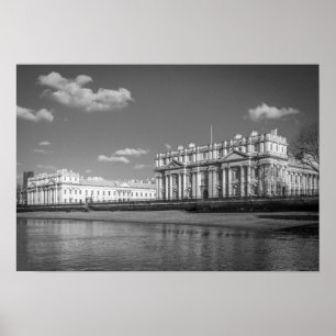The Old Royal Naval College, Greenwich, England Poster