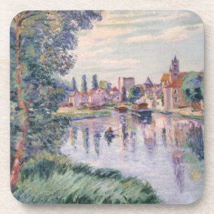 The Old Samois, c.1900 (oil on canvas) Coaster