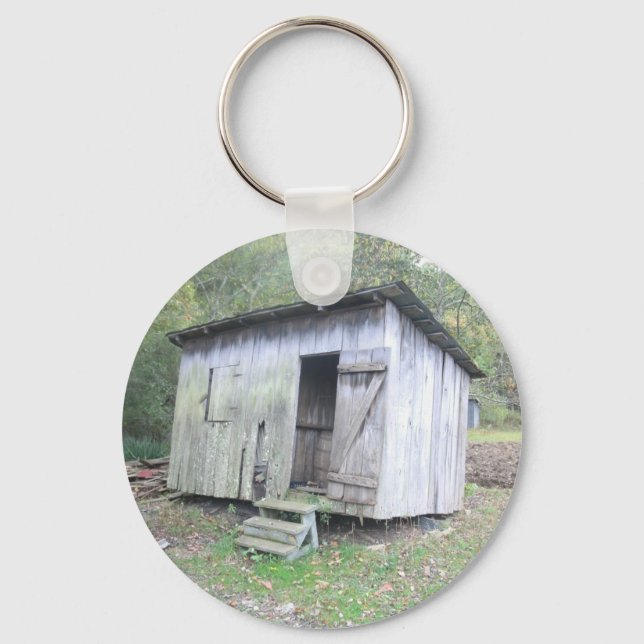 The Old Shed Keychain (Front)