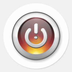 The Old Standby with a Twist Classic Round Sticker