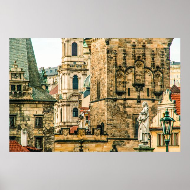 The old town of Pragueancient,architecture,buildin Poster (Front)
