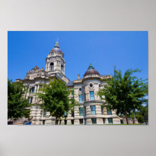 The Old Vanderburgh County Courthouse Poster