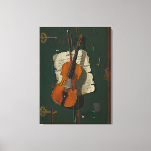 The Old Violin Canvas Print