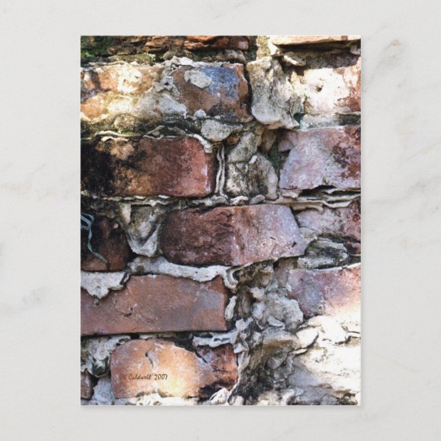 The Old Wall Postcard (Front)