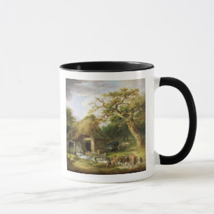 The Old Water Mill, 1790 (oil on canvas) Mug