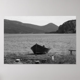 The Old Wooden Boat Poster