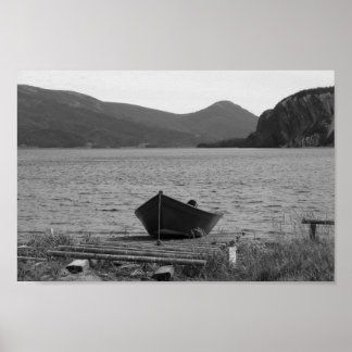 The Old Wooden Boat Poster