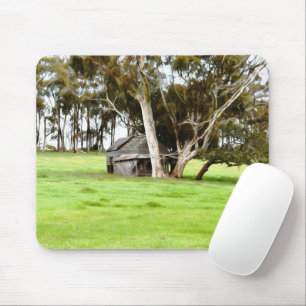 The Old Wooden Shack Mouse Pad