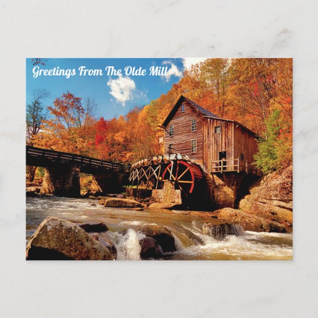 The Olde Mill Postcard (Front)