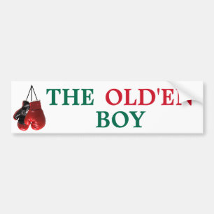 The Old'en Boy Bumper Sticker
