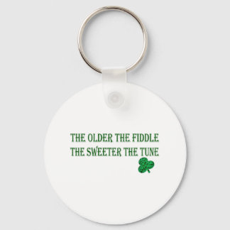 THE OLDER THE FIDDLE KEYCHAIN