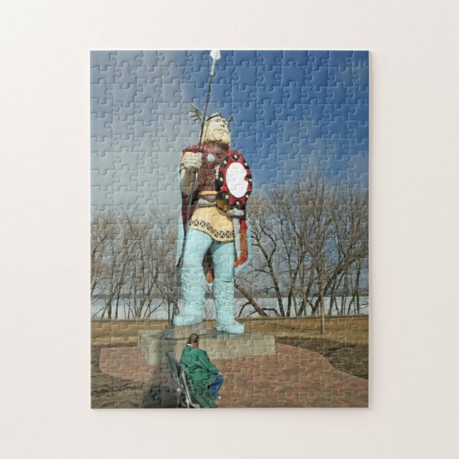 The Ole Viking Jigsaw Puzzle (Vertical)
