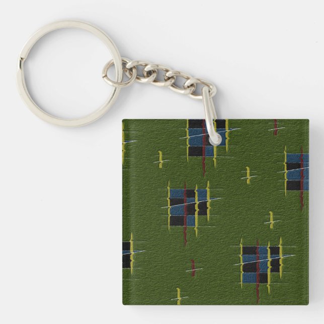 The Olive Branch Acrylic Key Ring (Front)