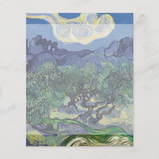The Olive Trees by Vincent Van Gogh (Front)