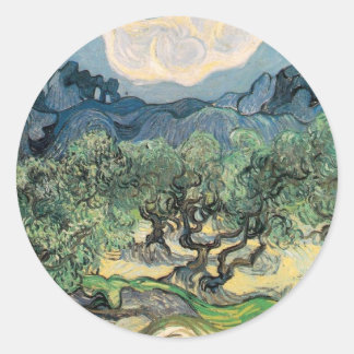 The Olive Trees Classic Round Sticker