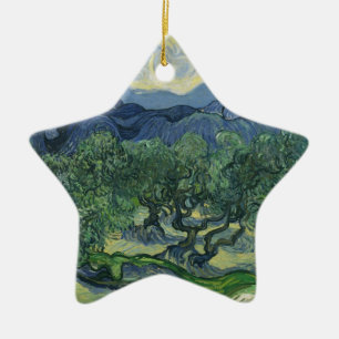 The Olive Trees - Van Gogh Ceramic Ornament