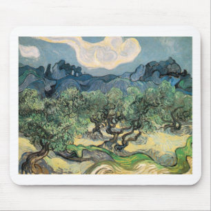 The Olive Trees, Vincent van Gogh Mouse Pad