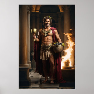 The Olympians: Dionysus, God of Revelry Poster