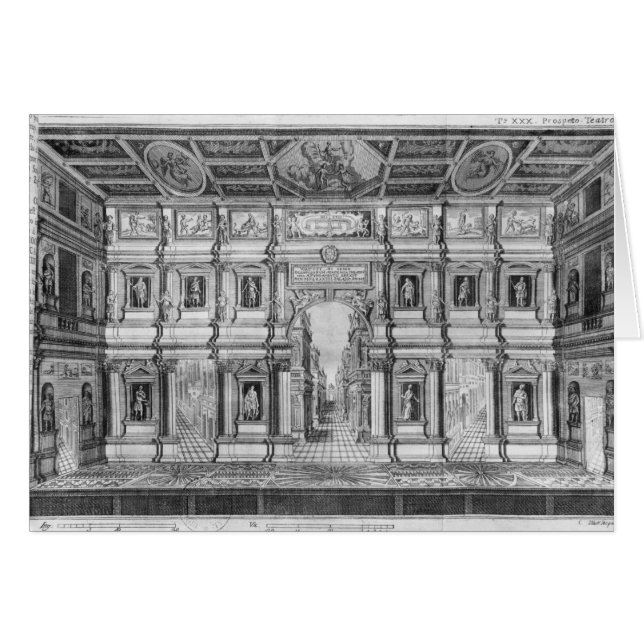 The Olympic Theatre at Vicenza (Front Horizontal)