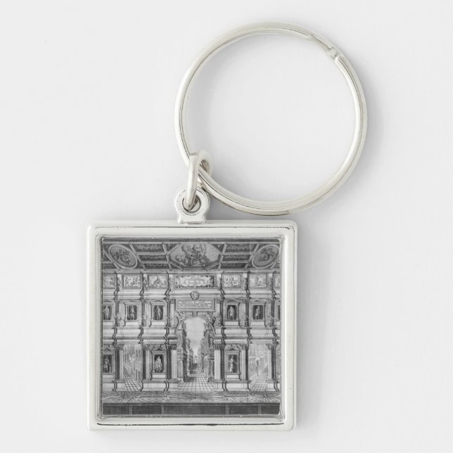 The Olympic Theatre at Vicenza Keychain (Front)