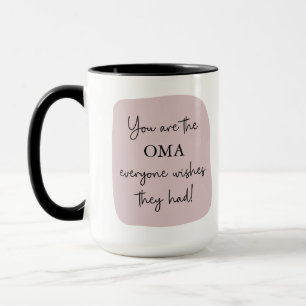 The Oma Everyone Wishes They Had Pink Photo Mug