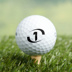 The One Black Logo Special Golf Balls