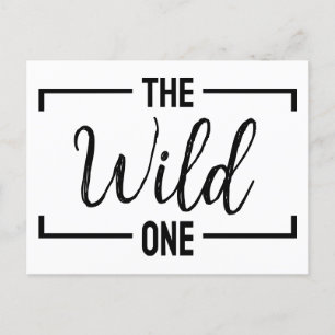 The one custom personalized men women funny names holiday postcard