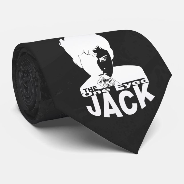 The One Eyed Jack Tie (Rolled)