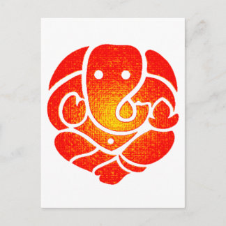 THE ONE GANESH POSTCARD