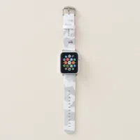 White camo apple online watch band
