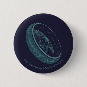THE ONE RING™ GOLLUM™ Graphic 2 Inch Round Button