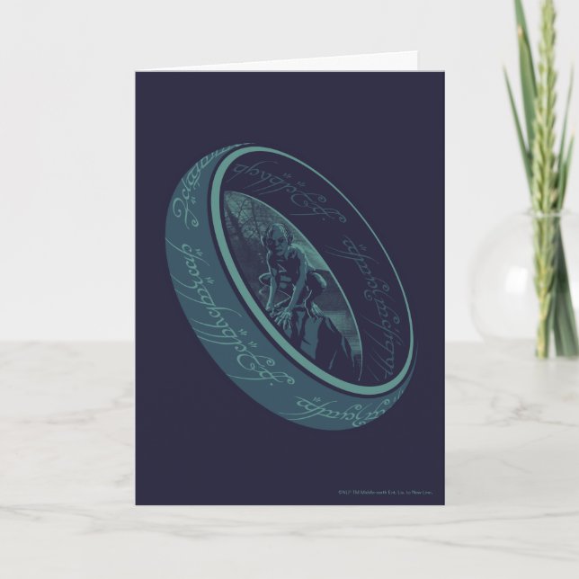 THE ONE RING™ GOLLUM™ Graphic Card (Front)