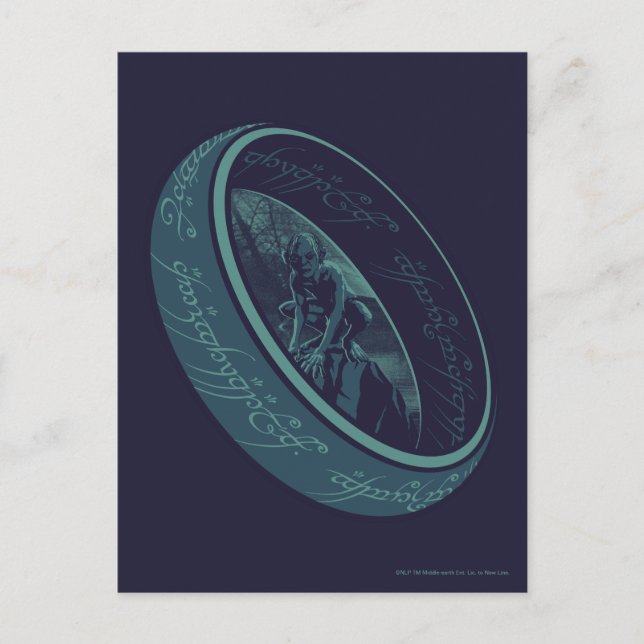 THE ONE RING™ GOLLUM™ Graphic Postcard (Front)