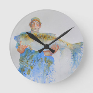 The One That Didn't Get Away Round Clock