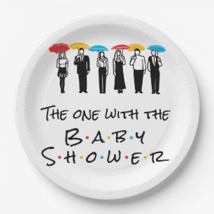 The One with the Baby Shower Paper Plate