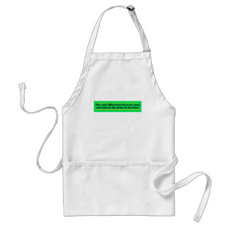 The only difference between men and boys standard apron