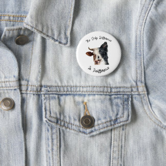 The Only Difference is Indifference Animal Rights 2 Inch Round Button