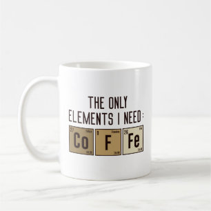 The Only Elements I Need Coffee Mug