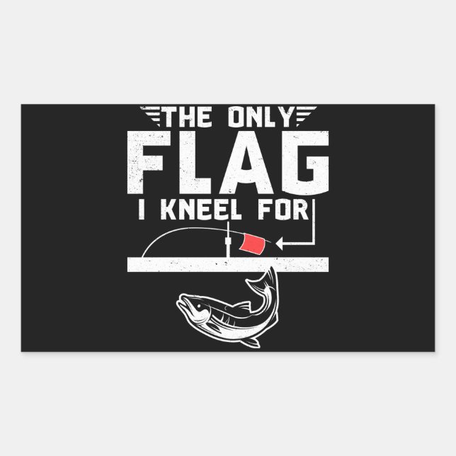 The Only Flag I Kneel For Sticker (Front)