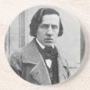 The Only Known Photograph of Frederic Chopin Coaster