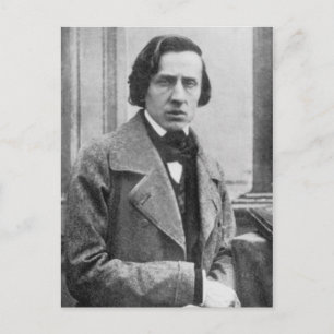 The Only Known Photograph of Frederic Chopin Postcard