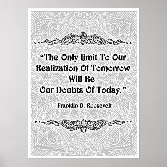 The Only Limit - Positive Quote´s Poster (Front)